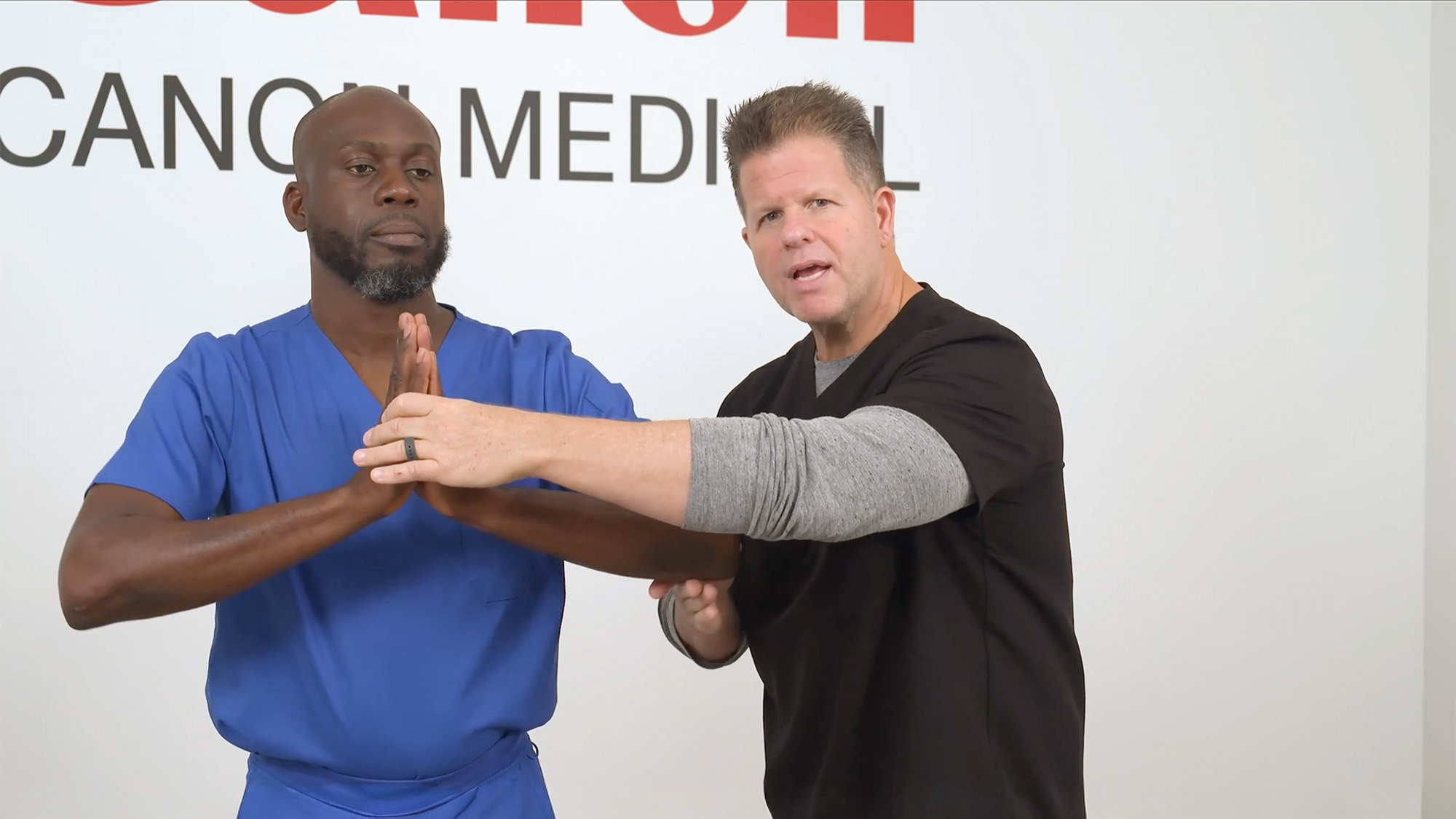 Hand/Wrist Prayer Stretch